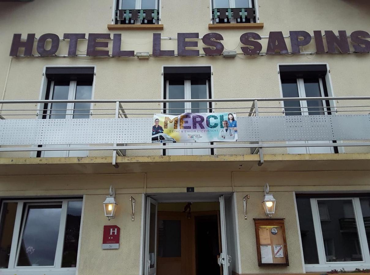 Hotel Les Sapins Gérardmer Eksteriør billede